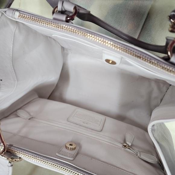 Coach Crossby Carryall Satchel with crossbody strap - Picture 11 of 14